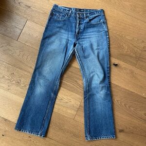 Ikeda Canada 700 Series Vintage Men's Straight Leg Blue Jeans - Size 31